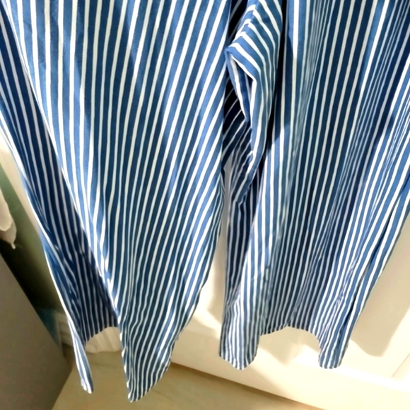 NWOT Polly & Esther Women's Strappy Striped Jumpsuit Size M - Picture 9 of 15